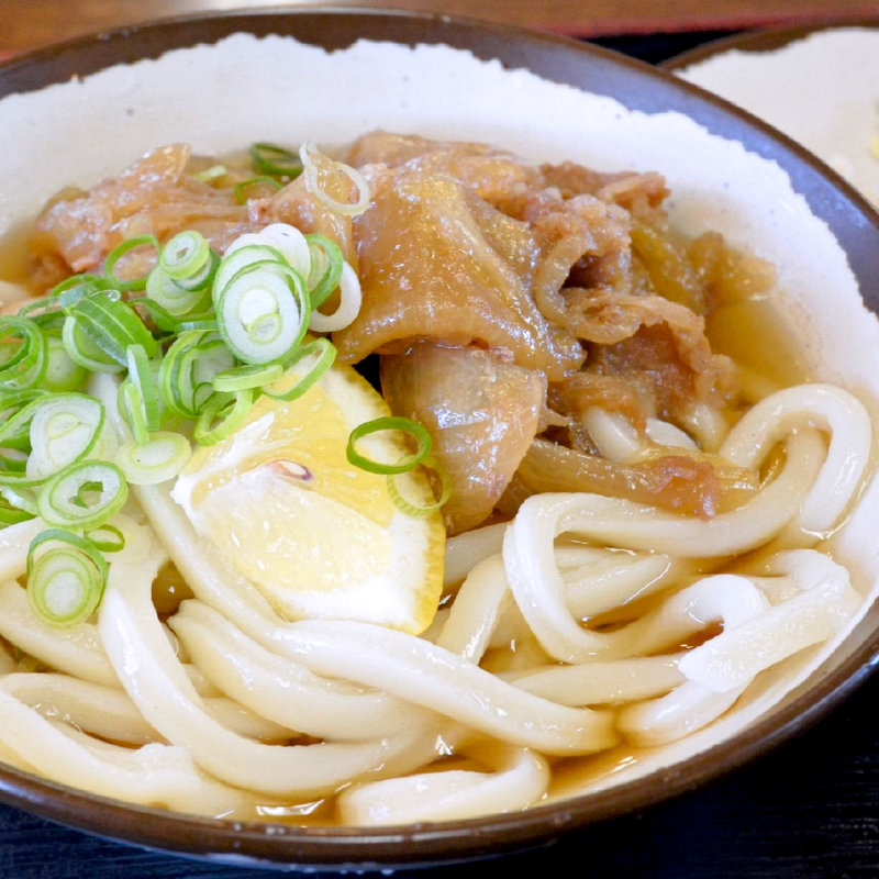 肉ぶっかけ冷おろし抜き(うどんや )