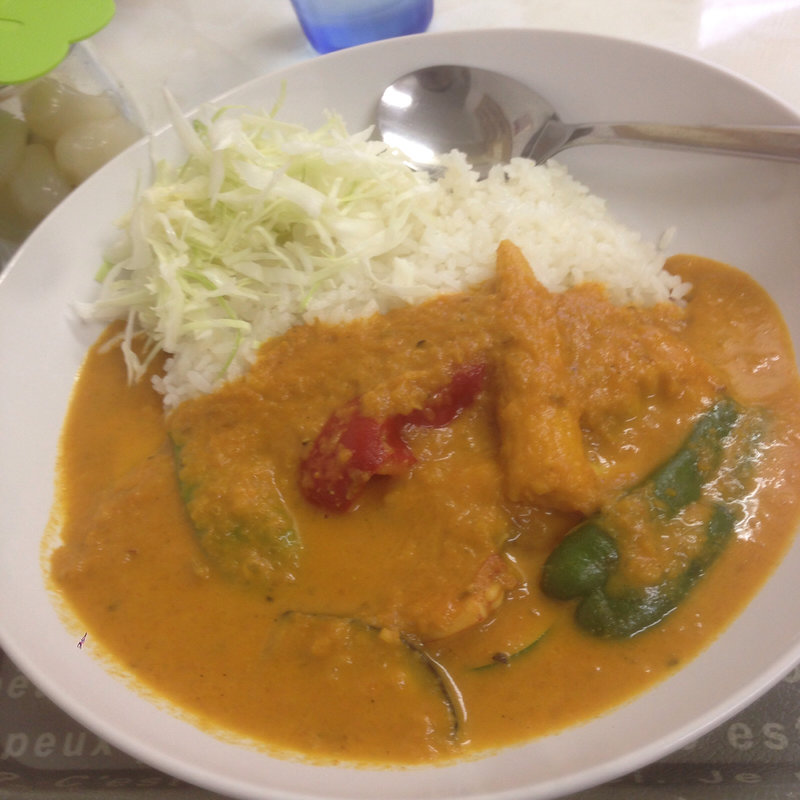 エビカレー(カレースタンド ルーキー)
