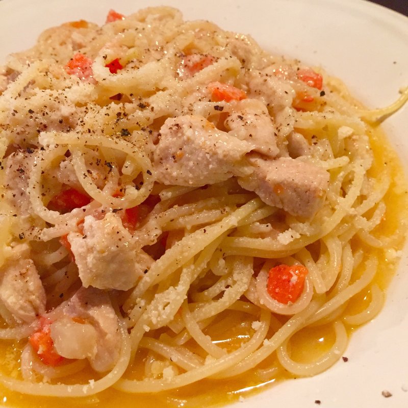 鶏のラグーのパスタ(リロイズ)