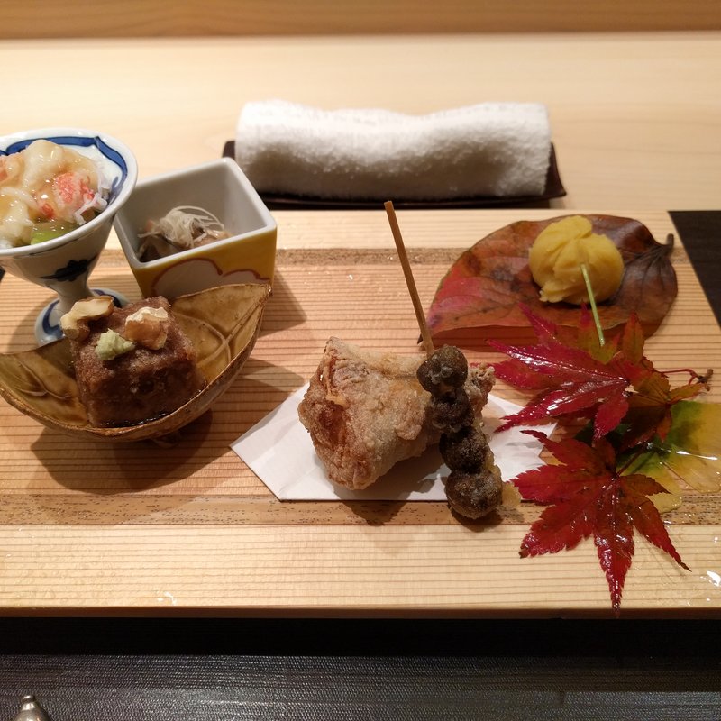 5000円のコース(銀座 よし澤 )