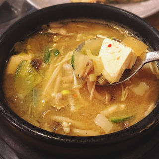 味噌チゲ(韓国料理 漢江 （ハンガン）)