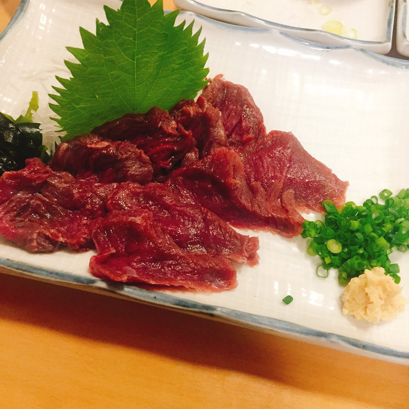 馬刺し(鳥竹総本店)