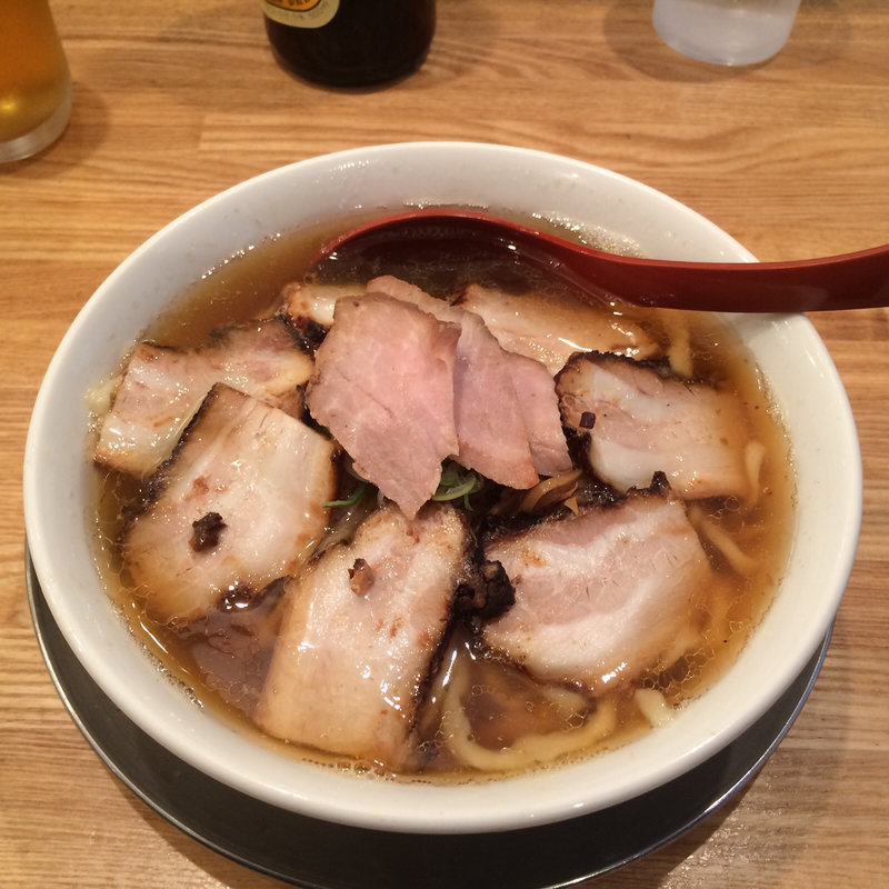 喜多方らーめん醤油チャーシュー(麺や 七彩 八丁堀店)