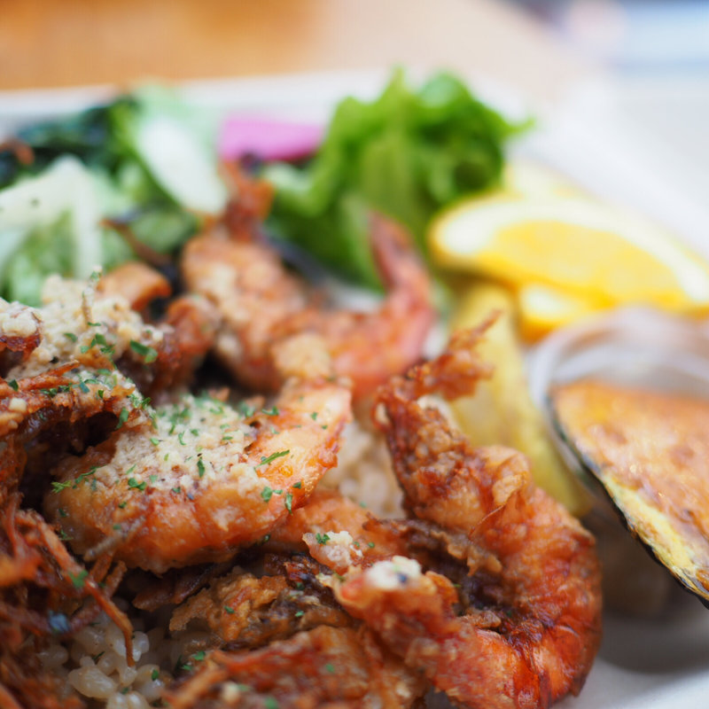 ガーリックシュリンププレート(COMMUNE 2nd )