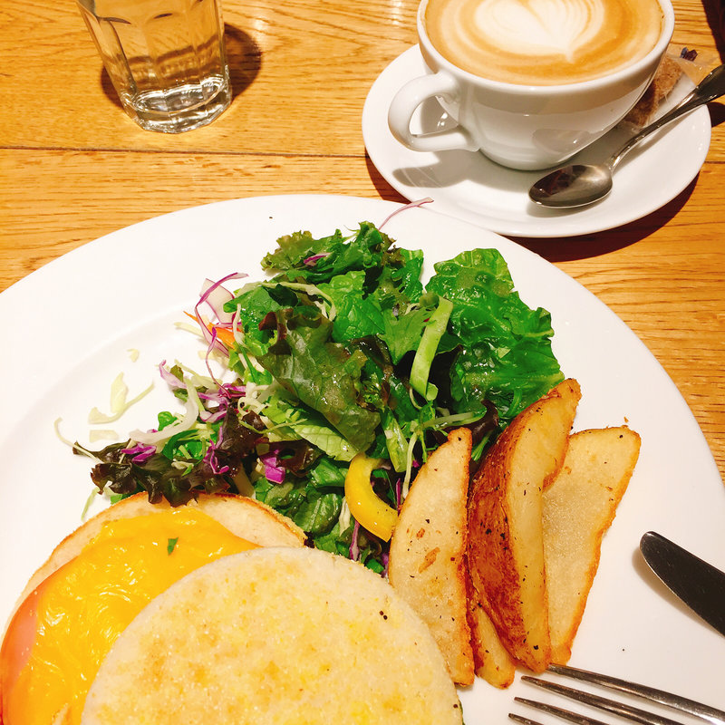   チーズマフィン   モーニングセット(マカロニ 名古屋店 （MACCARONI）)