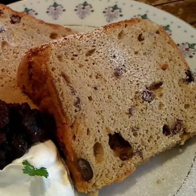 あずきシフォンケーキ(TEA HOUSE 茶屋)