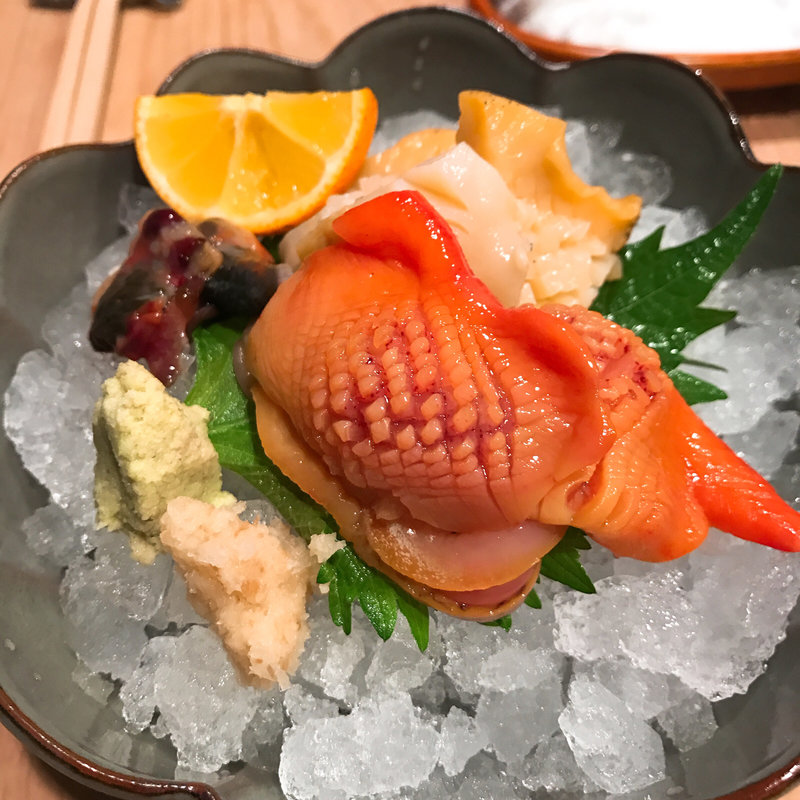 貝のお造り(しきぶ )