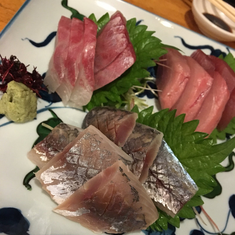 刺身三点盛(麻布 富ちゃん)