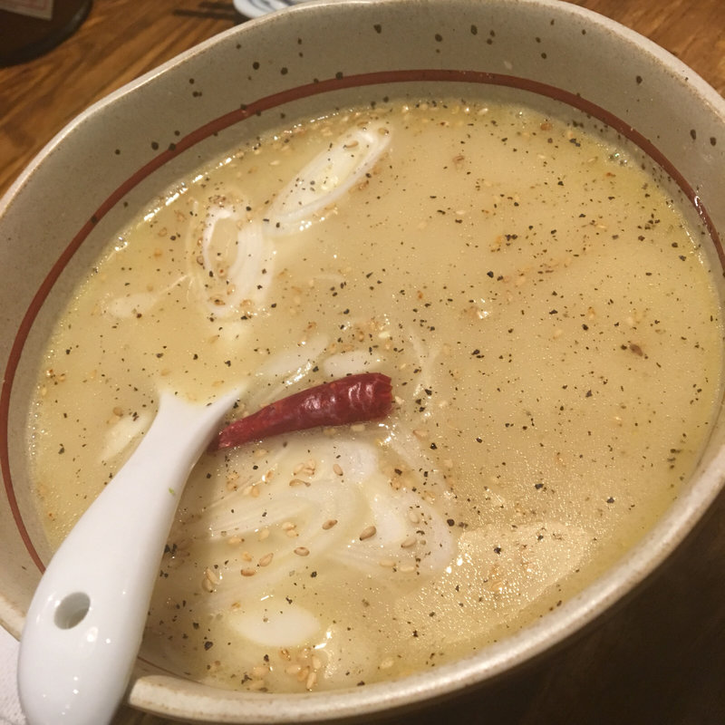 鶏白湯ラーメン(かぶいて候)