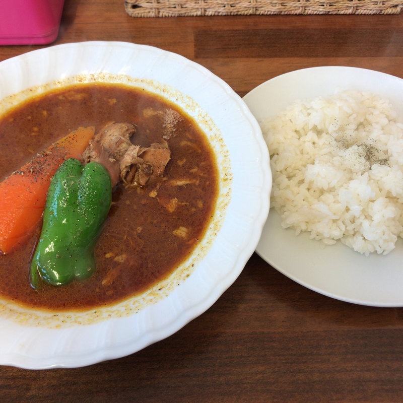 チキンカレー(スープカレー カムイ本店)