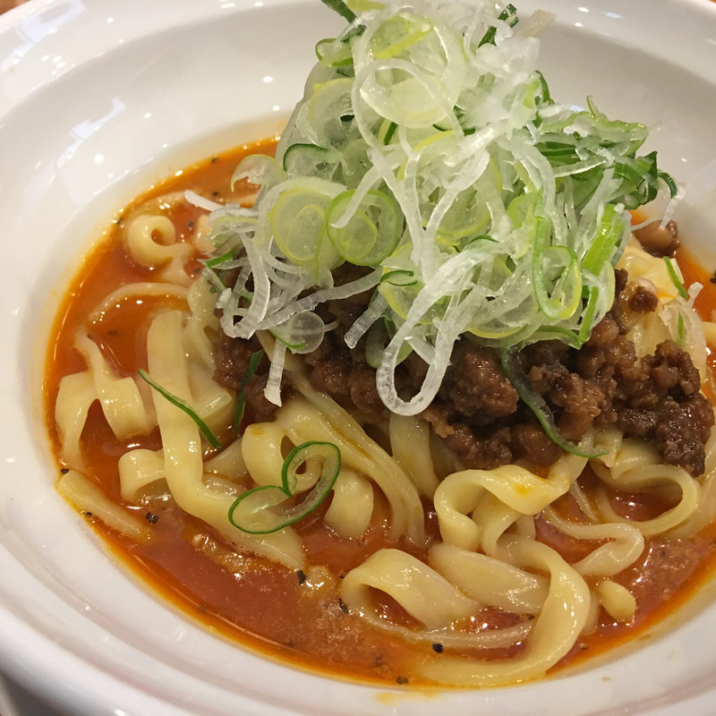 汁なし坦々麺＋温泉玉子(拳玉 )