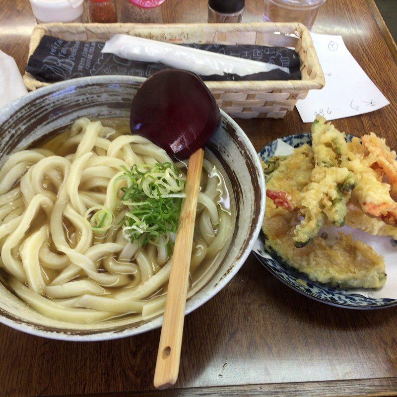 天麩羅うどん(黄金の穂)