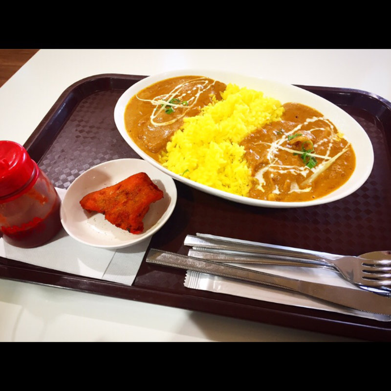 ダブルカレー(ダナパニウニクス上里フードコート)