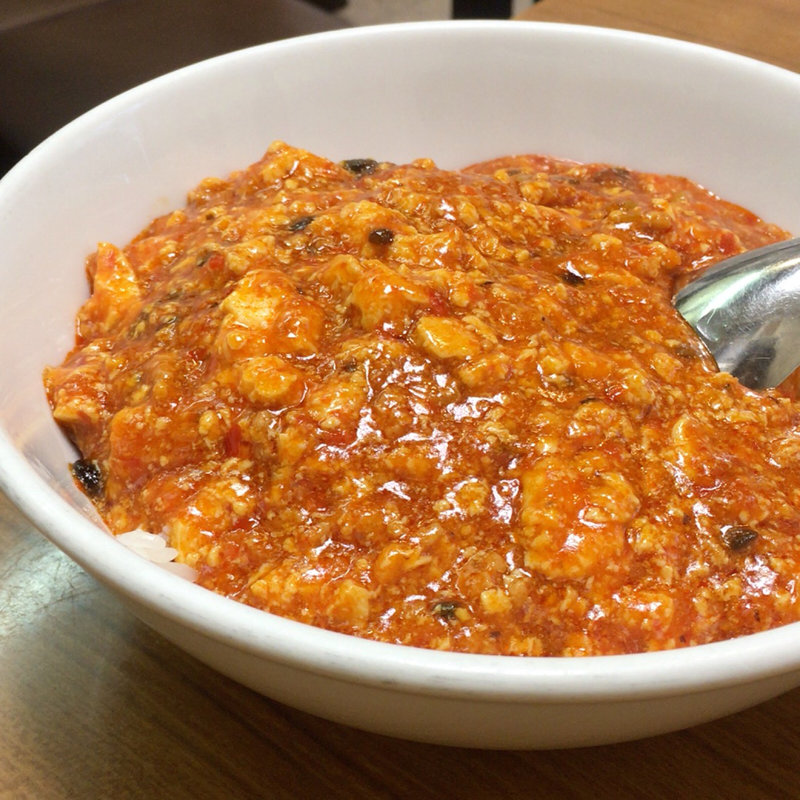麻婆豆腐丼