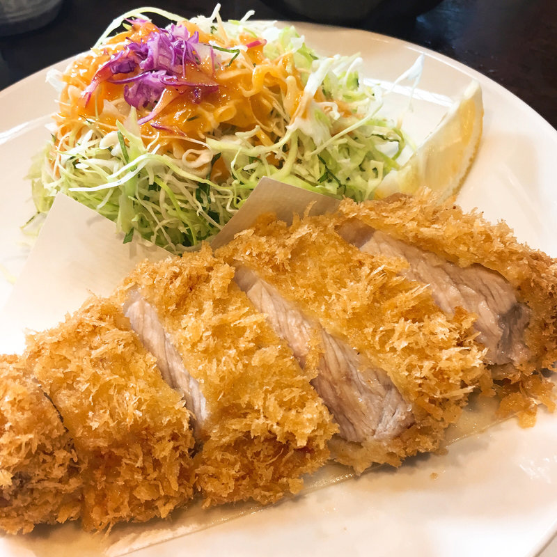 ロースカツ定食(丸五 （まるご）)