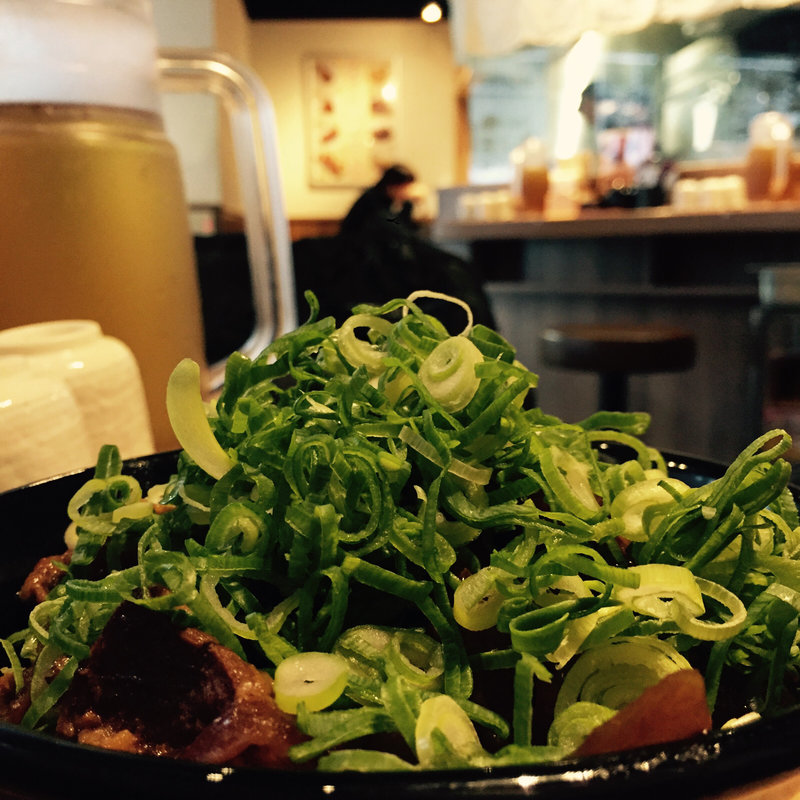 ねぎ玉肉めし(秋葉原　岡むら屋 )