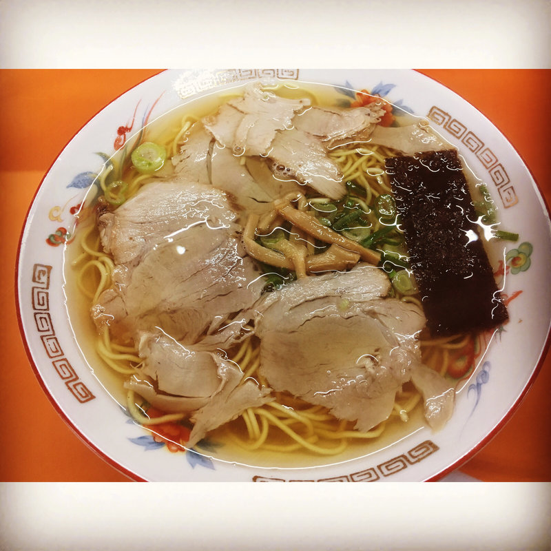 醤油ラーメン大盛り(大久ラーメン )