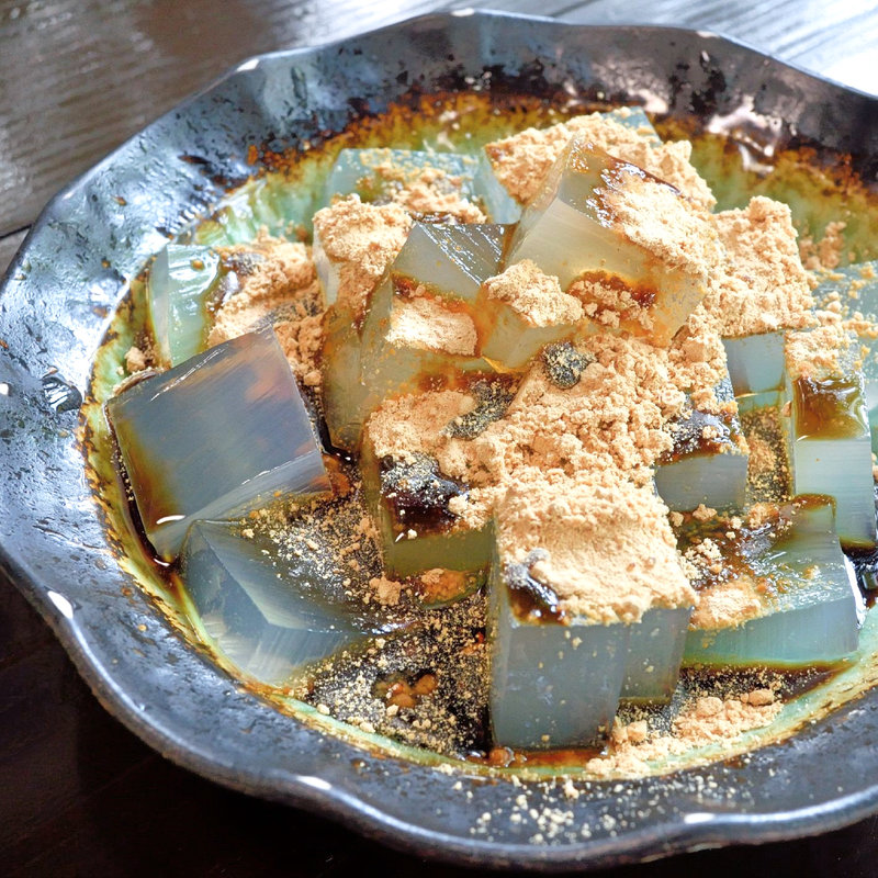 くずもち風ところてん(清水屋 （きよみずや）)