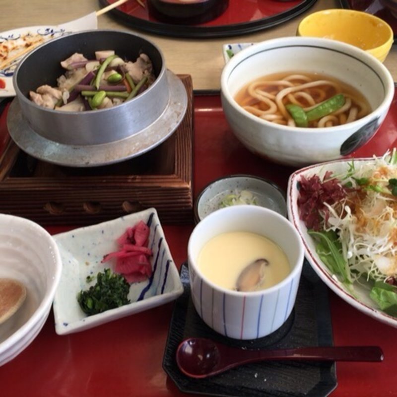 親子丼セット (サガミ 箕面店)