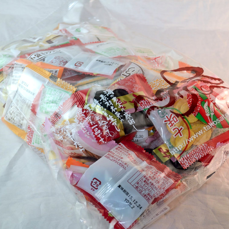 小袋ミックス(たこせんべいの里)