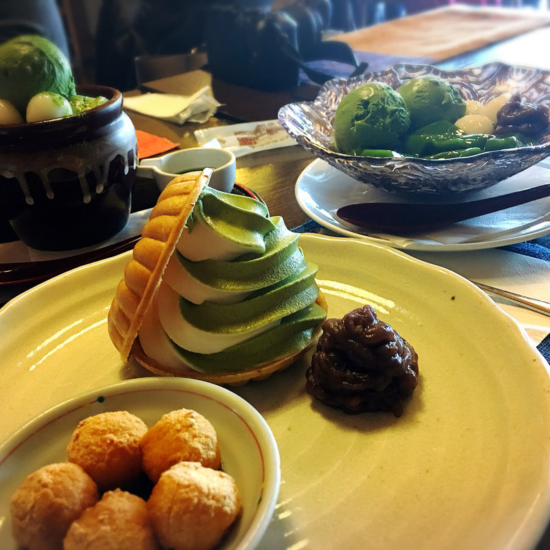 抹茶ソフト(中村藤吉本店)