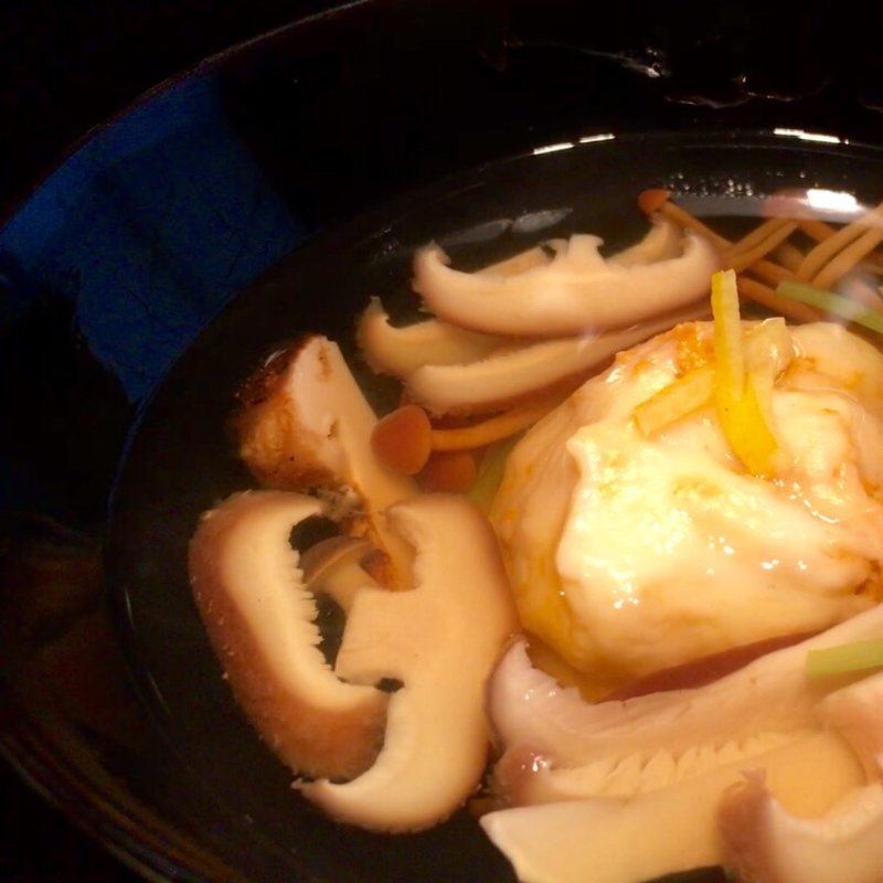 懐石コースの吸い物(懐石かじ山 )