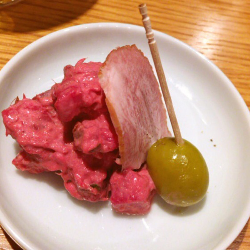 ビーツのポテトサラダ(マルルエウルル)