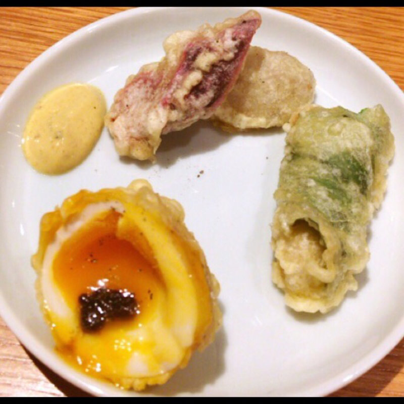 天ぷら盛り合わせ(マルルエウルル)