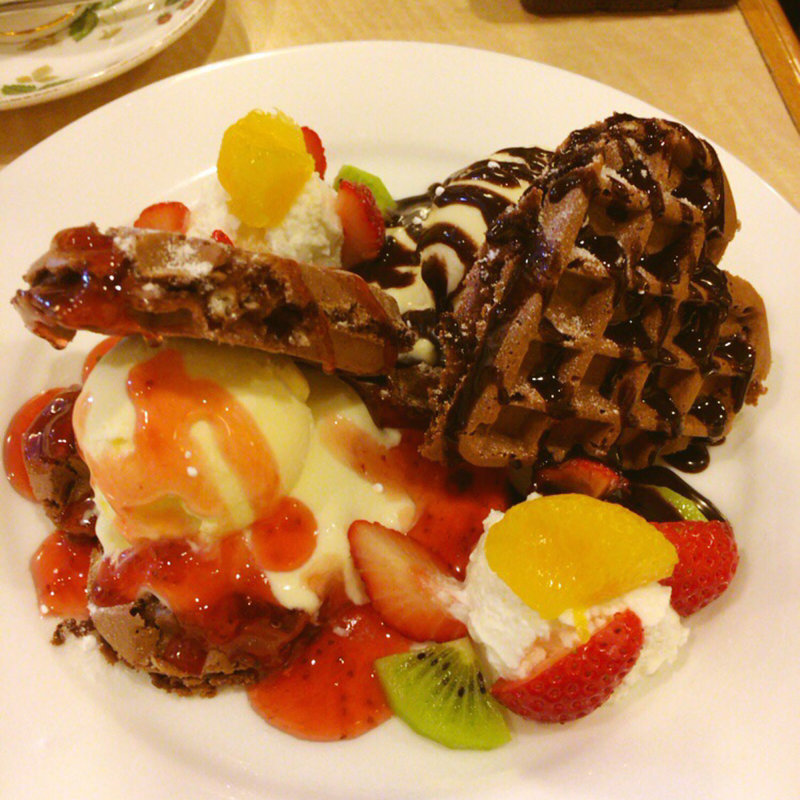 クリスマスココアワッフル(英國屋 京橋コムズガーデン店)