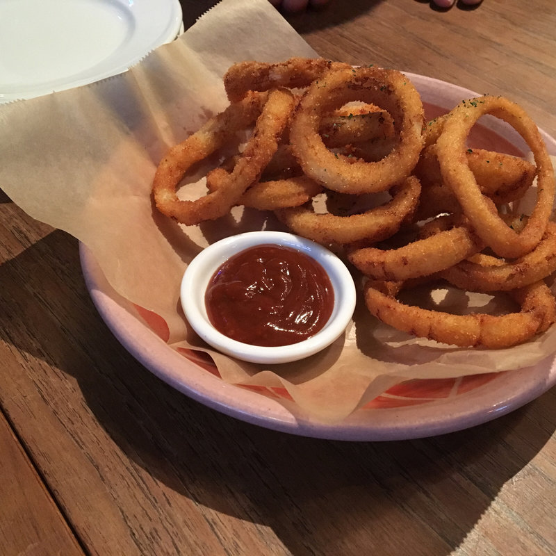 自家製オニオンリング(Esquerre Cafe)