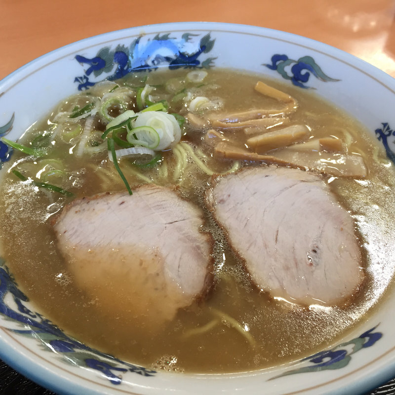 醤油ラーメン(天金)