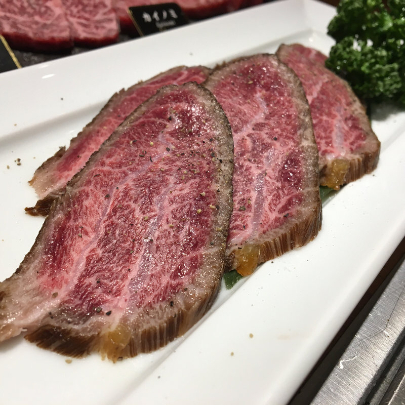 牛頰肉のスモーク焼き(焼肉ダイニング ＧＹＵＢＥＩ 新宿ミロード （GYUBEI）)