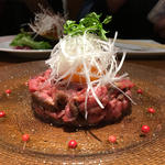 ローストビーフのユッケ(焼肉ダイニング ＧＹＵＢＥＩ 新宿ミロード （GYUBEI）)