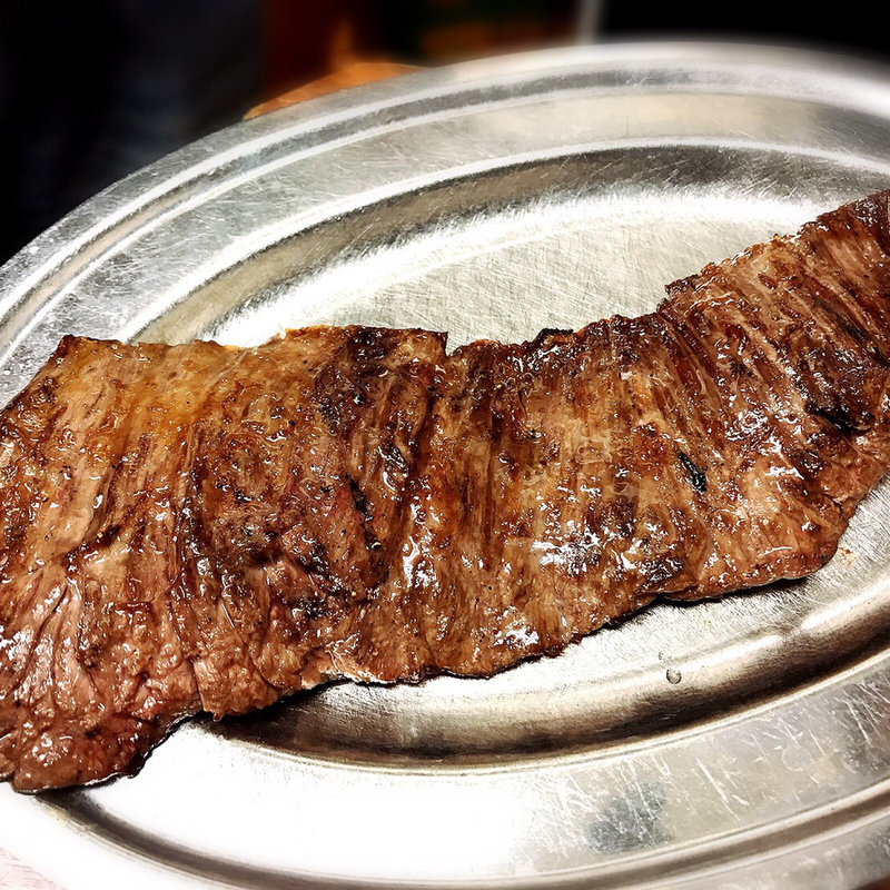 ハラミステーキ(縄のれん)