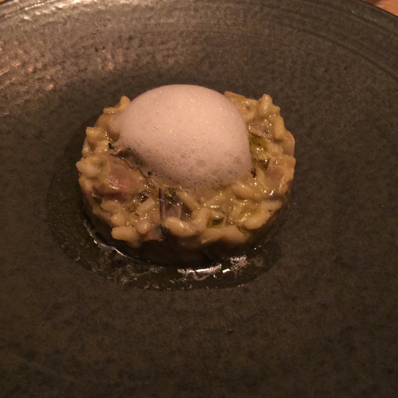 牡蠣のリゾット(ラス)