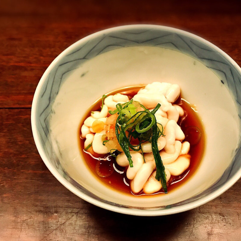 白子ポン酢(楽食酒 圓 （らくしょくしゅ まる）)