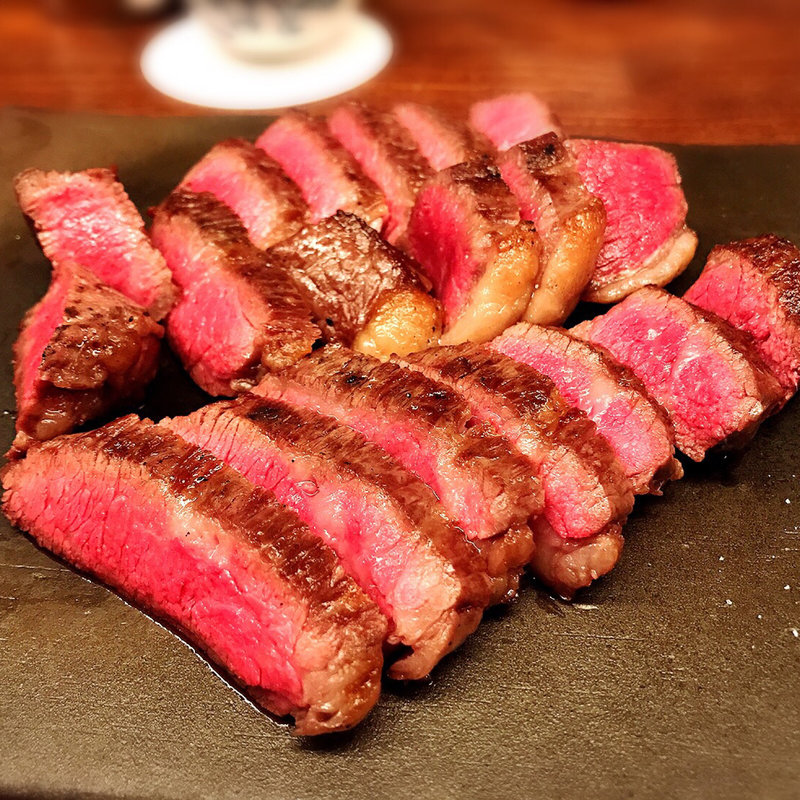 群馬県産熟成イチボ(楽食酒 圓 （らくしょくしゅ まる）)