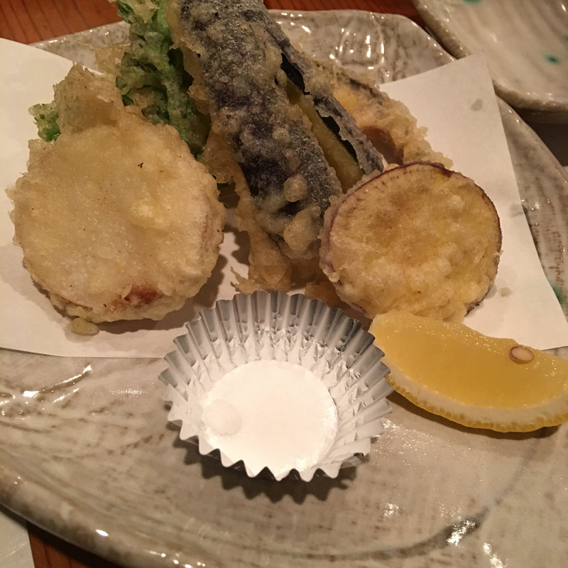 野菜の天ぷら(周右衛門 )