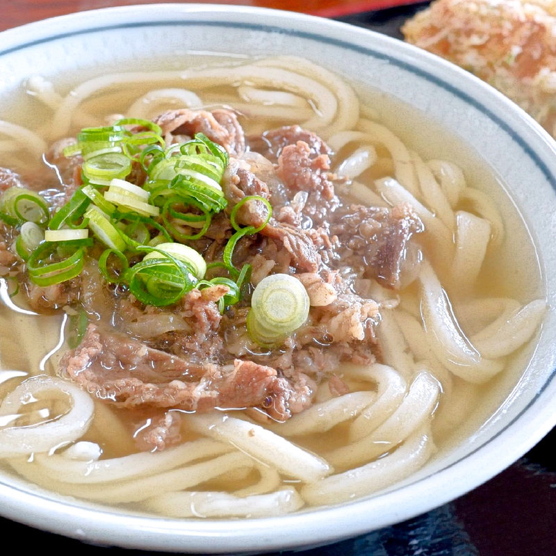 肉うどん(うどん 一福 （いっぷく）)
