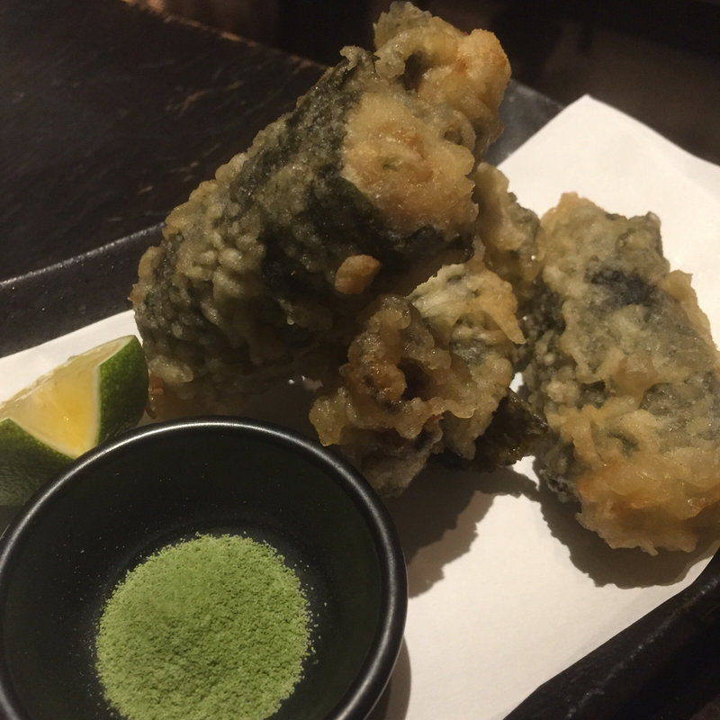 牡蠣の磯辺揚げ(いつらく )