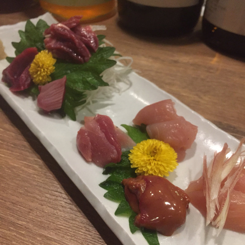 お造り盛り合わせ(京のじどり屋 晃 （キョウノジドリヤ あき）)