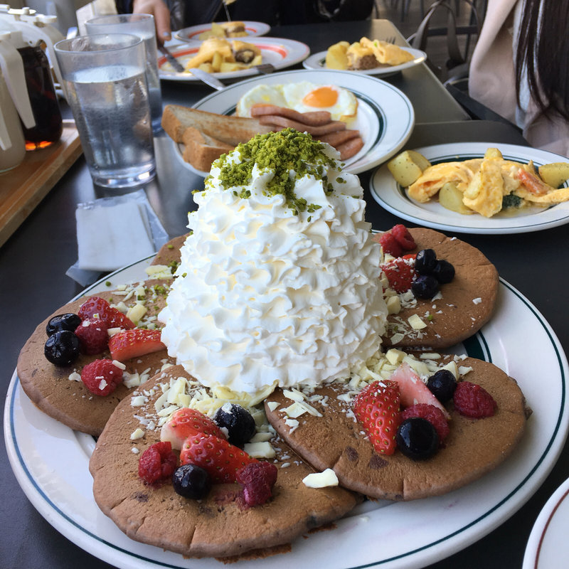 Xmasパンケーキ(Eggs 'n Things 原宿店)