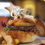Baked apple & soure cream Burger(マンスリー)(Esquerre Cafe)