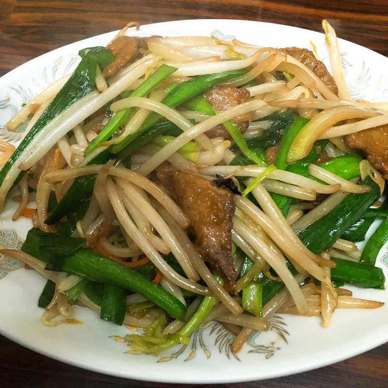 レバニラ炒め(天王)