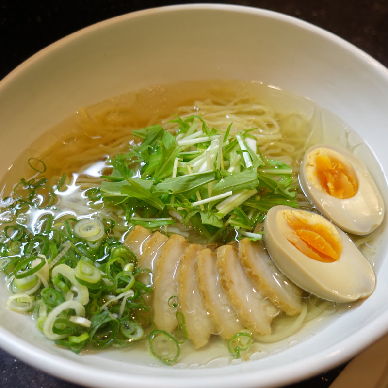 塩ラーメン チャーシュー入り＋味玉(こうてい麺 大ちゃん)
