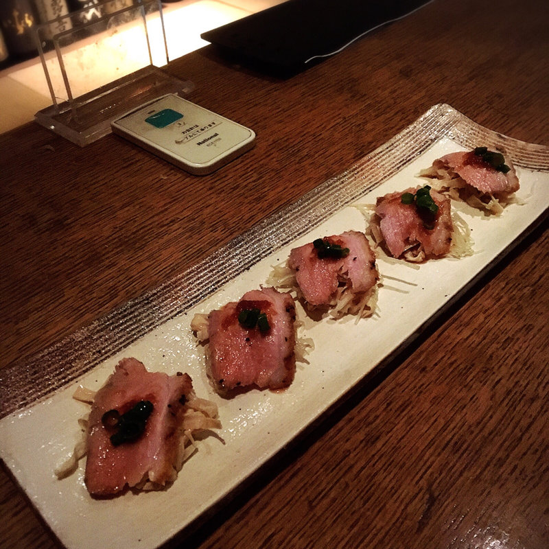 合鴨と生湯葉のおろしぽん酢(とうふ空野 渋谷)