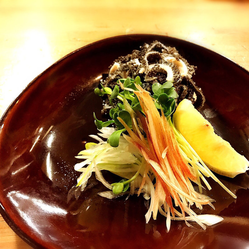 和牛センマイ刺(若狭)