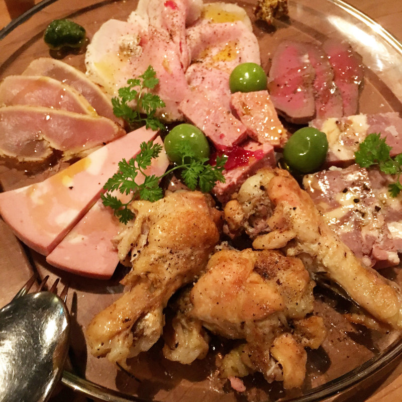 前菜盛り合わせ(オステリア・コチネッラ )