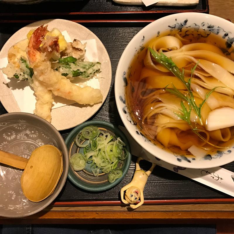 天ぷら冷やかけきしめん(千年ニコ天 )