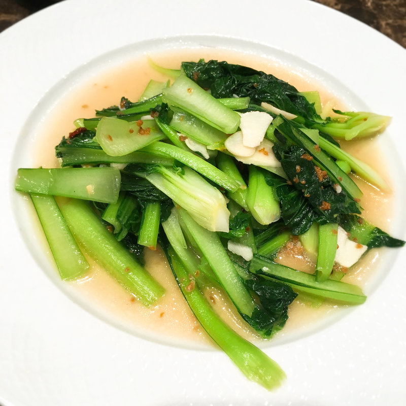 季節の青菜炒め(蘭蘭酒家)